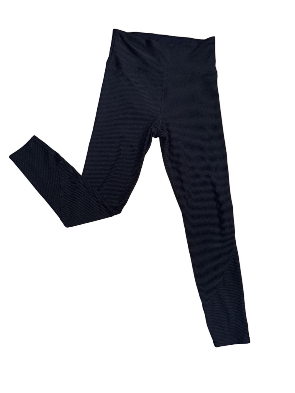 JoyLab Black Ribbed High-Waist Leggings